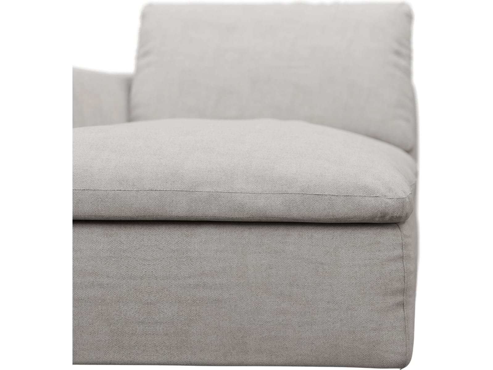 Cloud Deep Chaise Left Module Avon Mineral color Avon Mineral