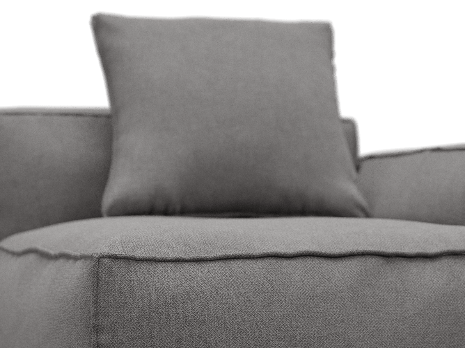 Riley Apt California Slate Right Arm Facing Chair Module color California Slate