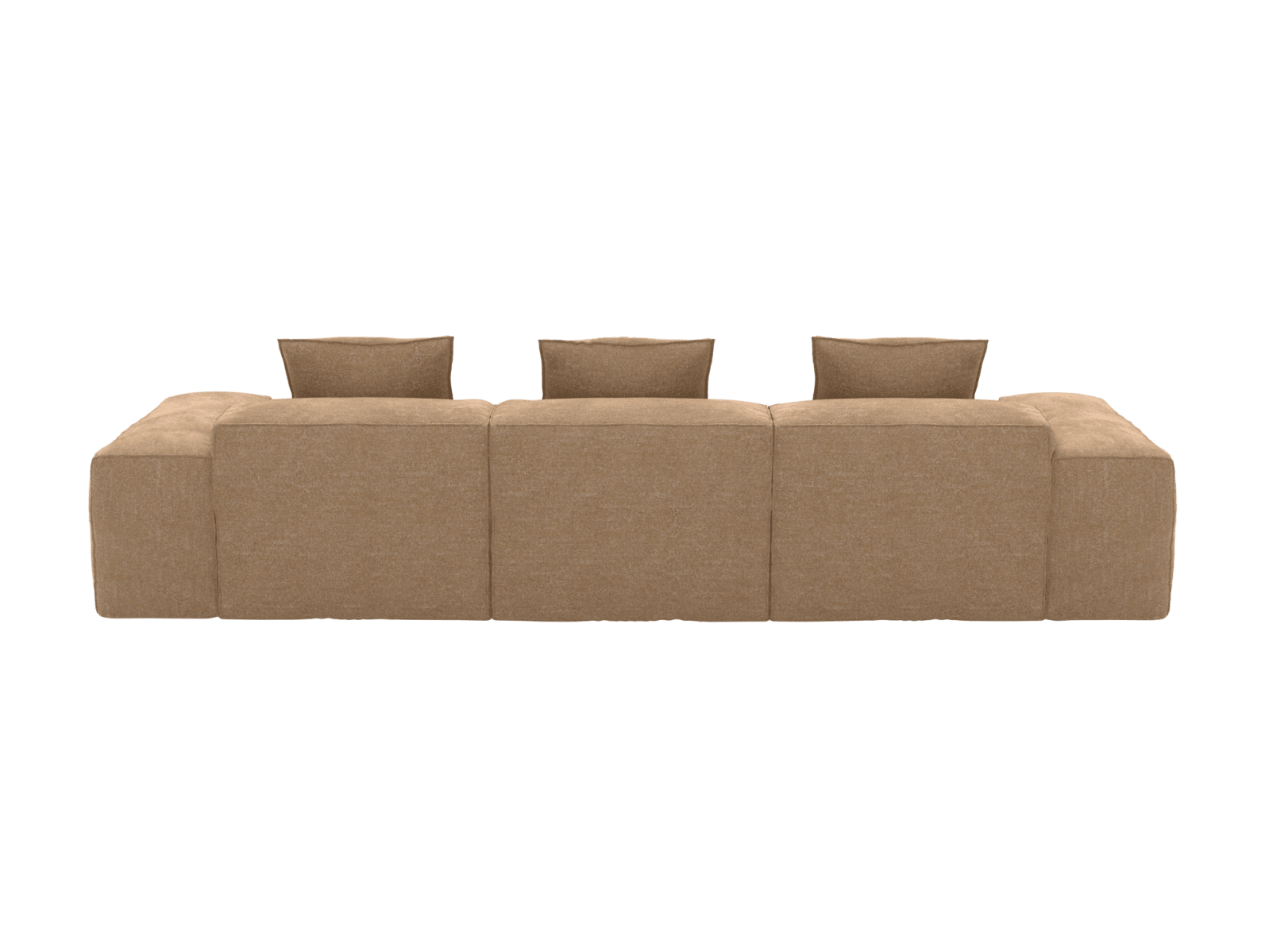 Riley Avon Honey Modular Chaise Sofa - 3 Seater color Avon Honey