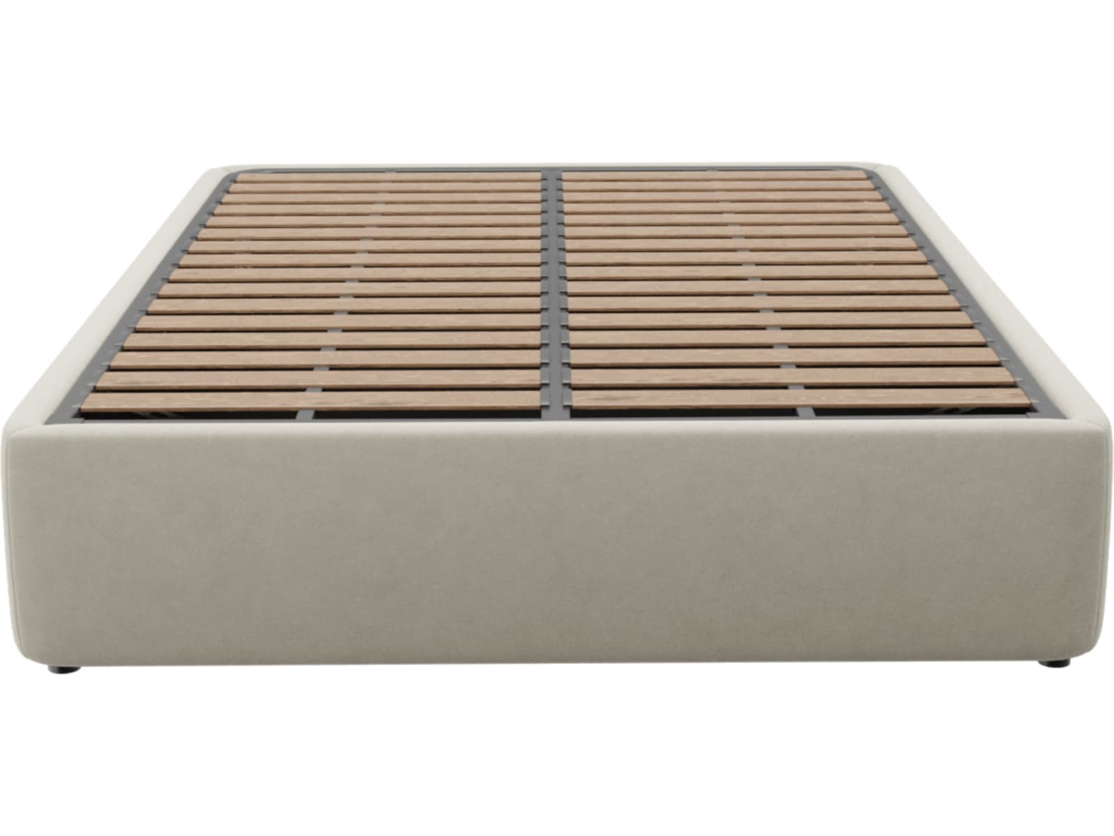 Leo Gas Lift Bed Base Muse Flax color Muse Flax