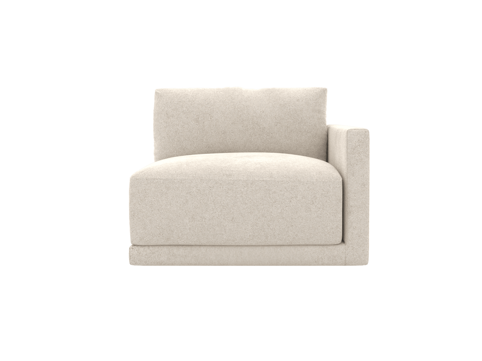 Haven Avon Mineral Right Arm Facing Sofa Module color Avon Mineral