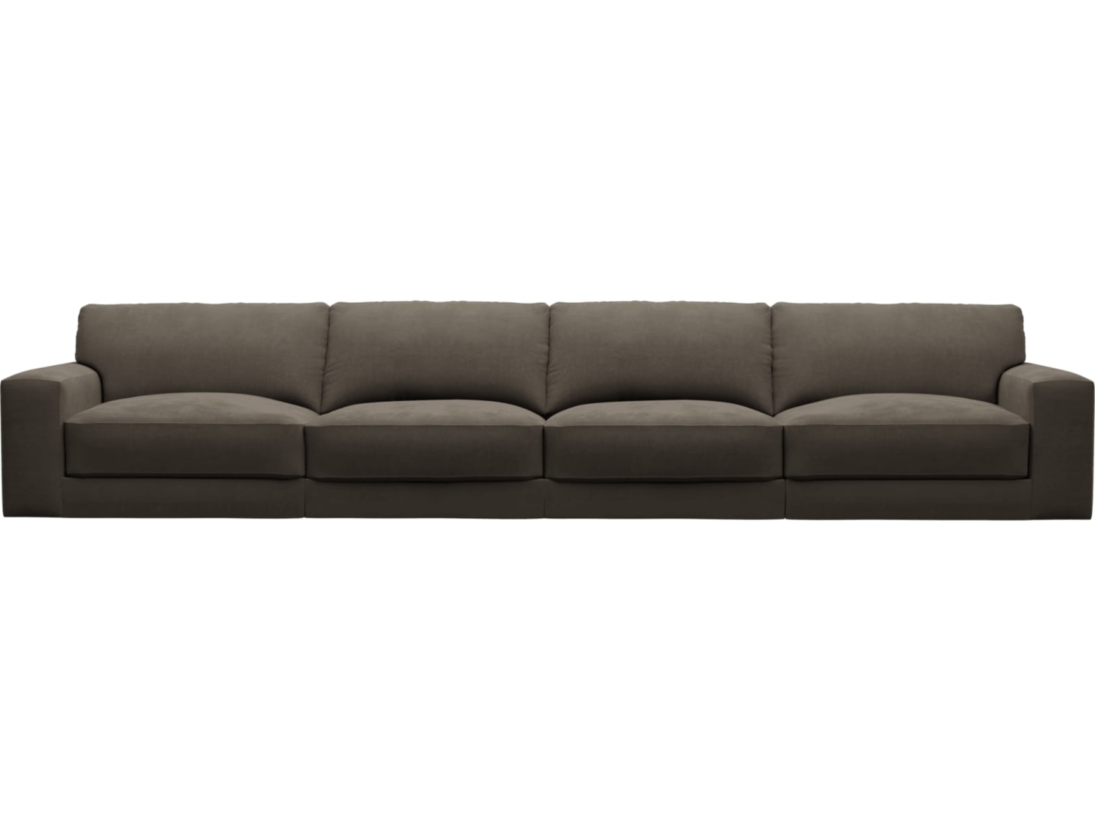 Monica Muse Mink Sofa - 4 Seater color Muse Mink