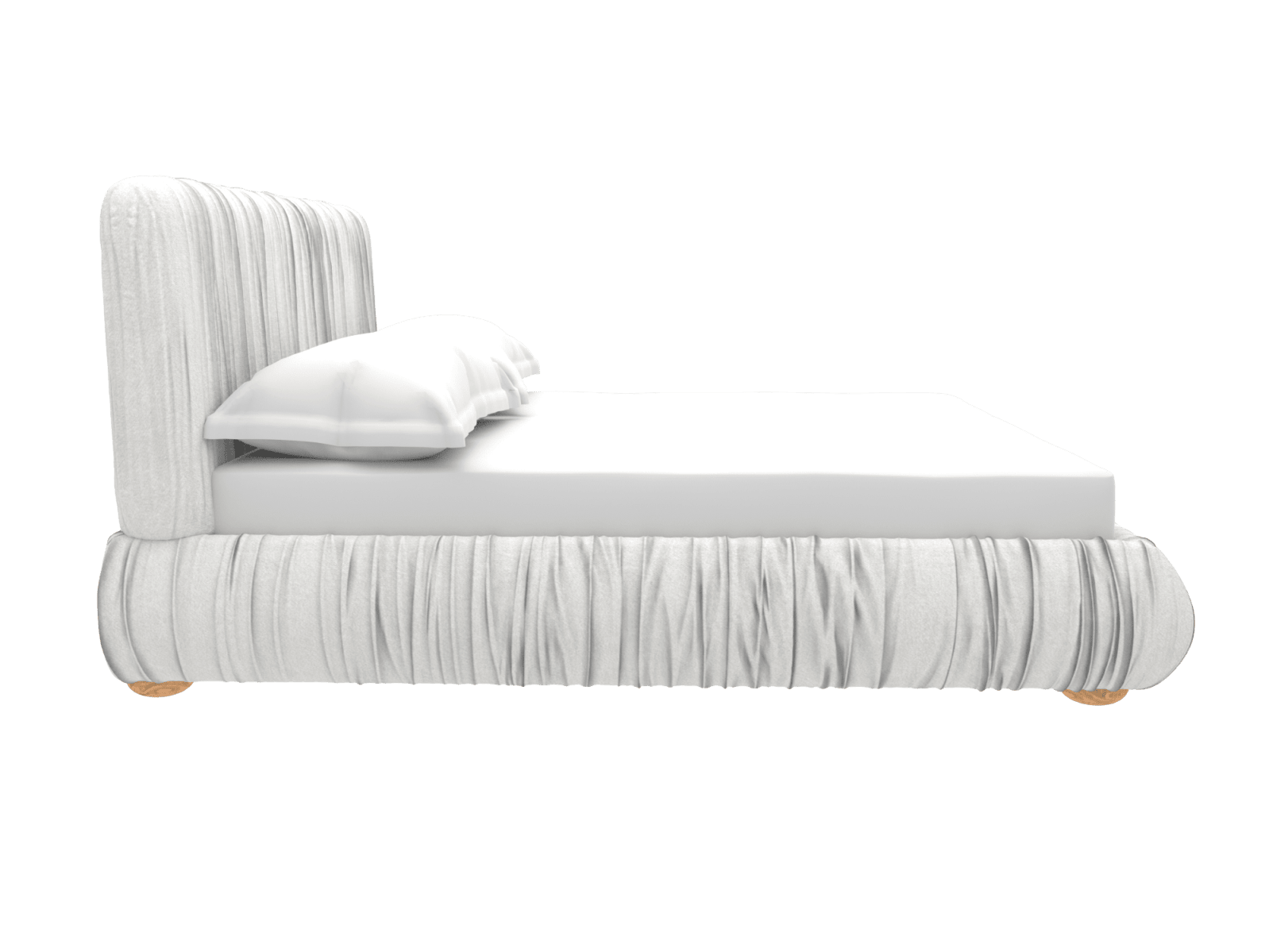 Gracie Bed Frame Muse Frost color Muse Frost
