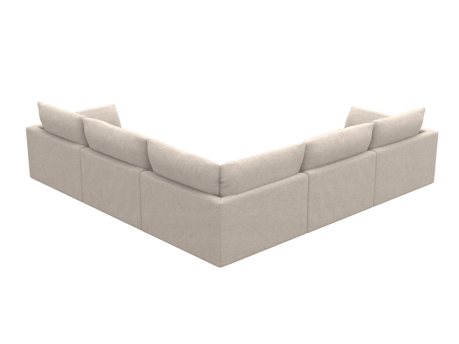 Willow Noa Desert Corner Sofa - 5 Seater color Noa Desert
