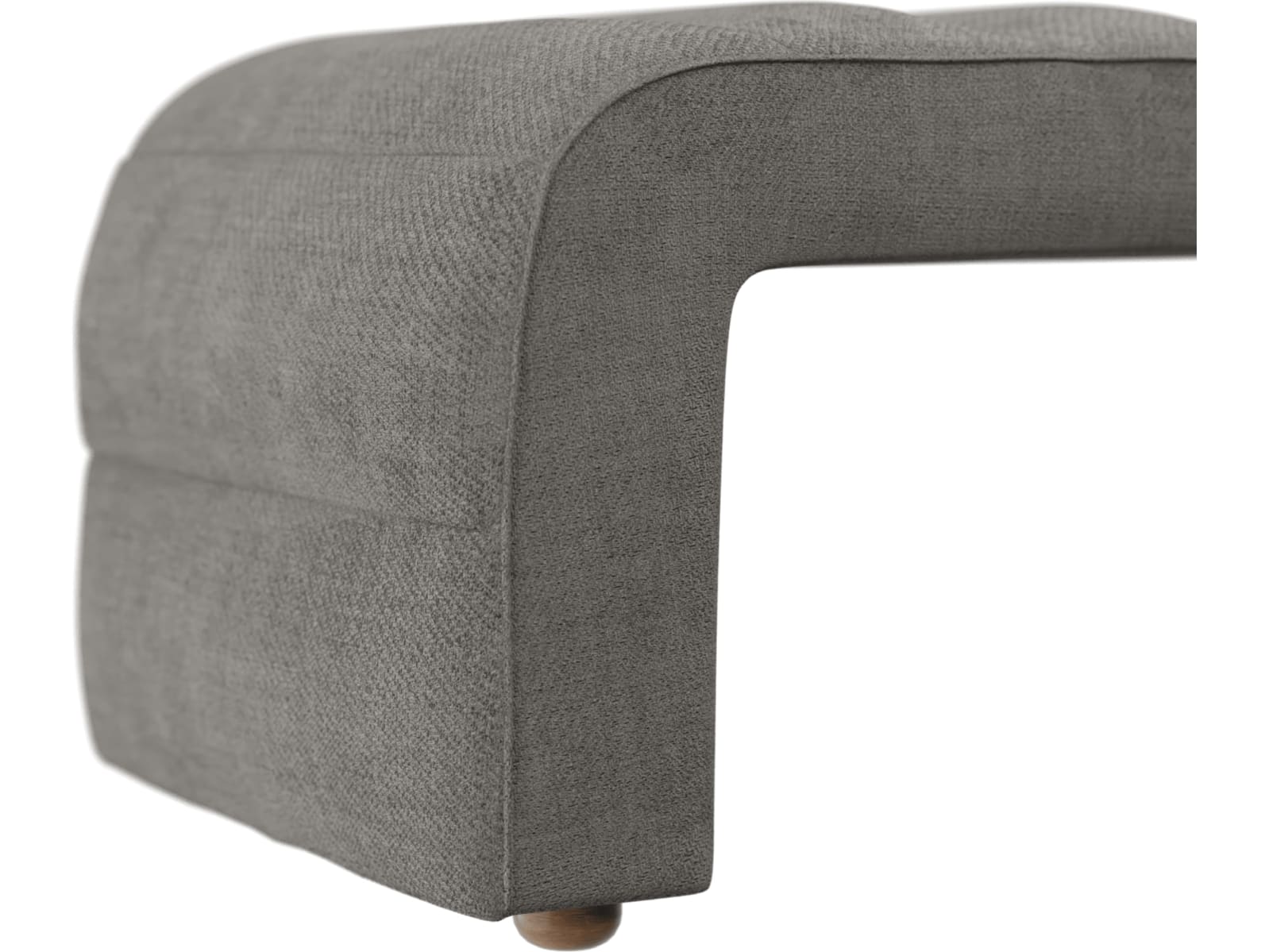 Maeve Bench Isla Soft Grey color Isla Soft Grey