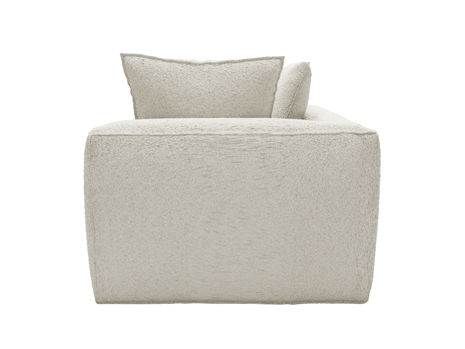 Riley Apt Boucle Ivory Module Corner color Boucle Ivory