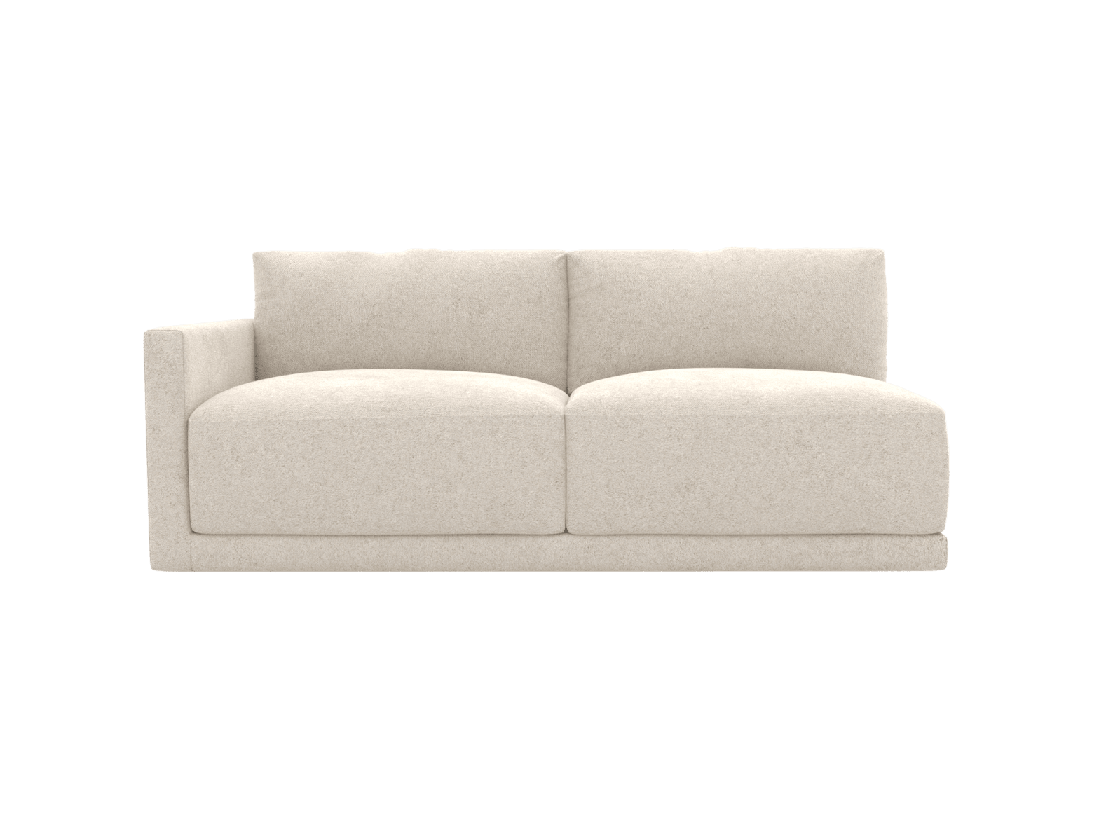 Haven Avon Mineral 3 Seater Left Arm Facing Sofa Module color Avon Mineral