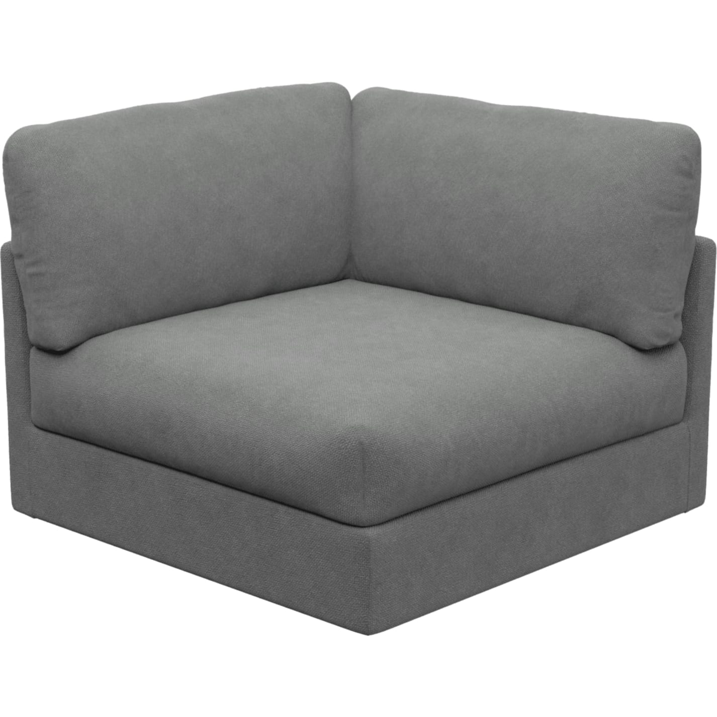 Finley Maya Flint Corner Sofa Chair Module color Maya Flint