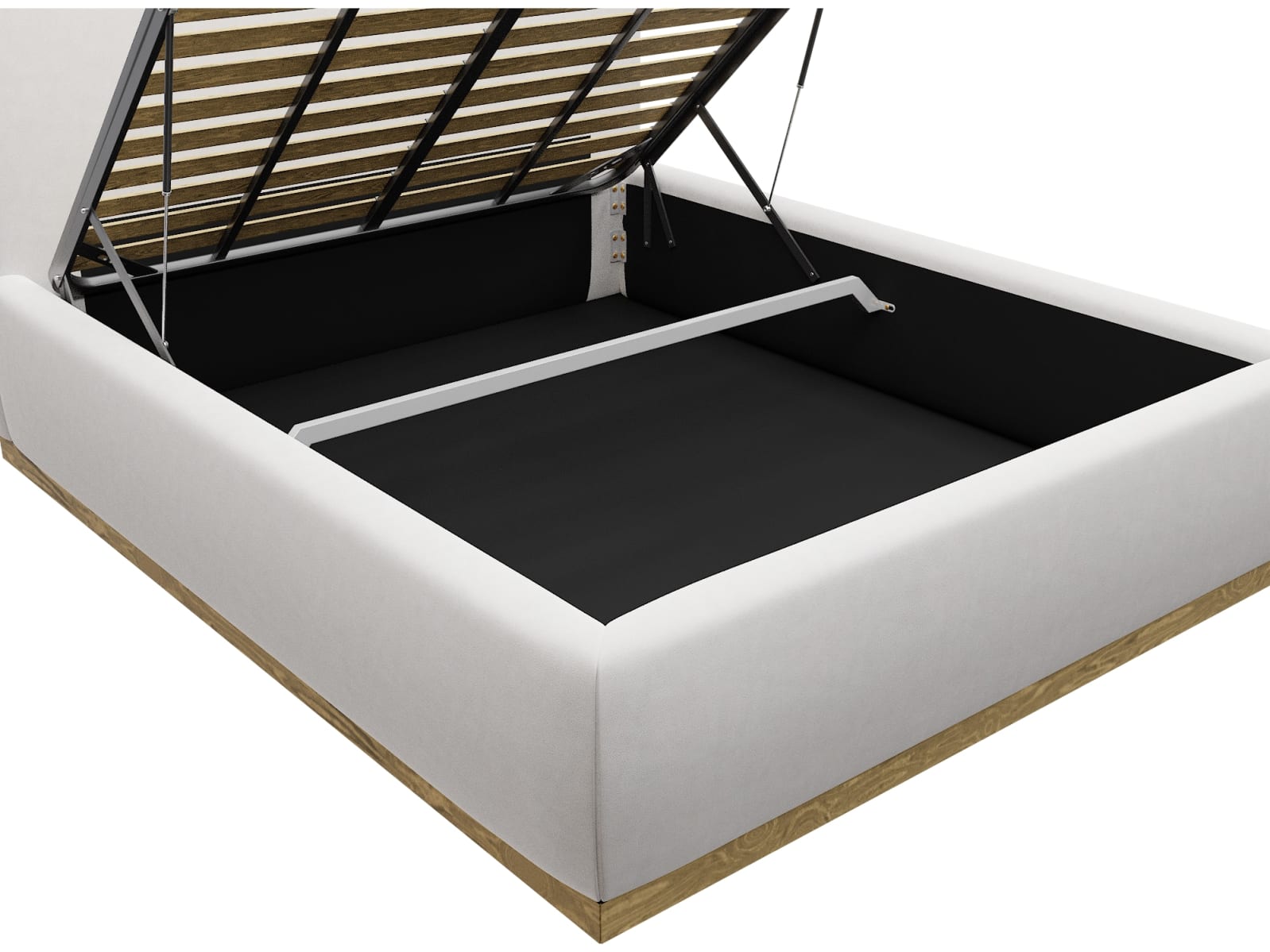Haven Gas Lift Bed Muse Frost color Muse Frost