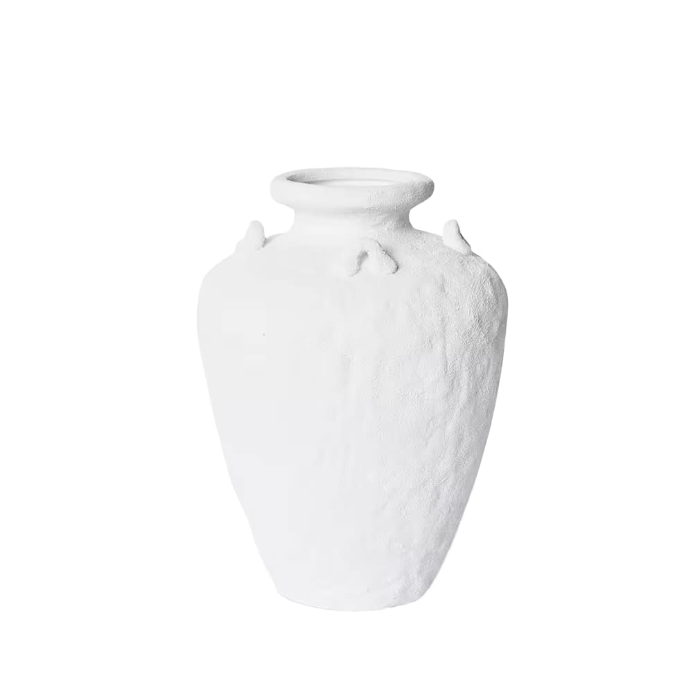 Aziza Vase White - 45cm color White
