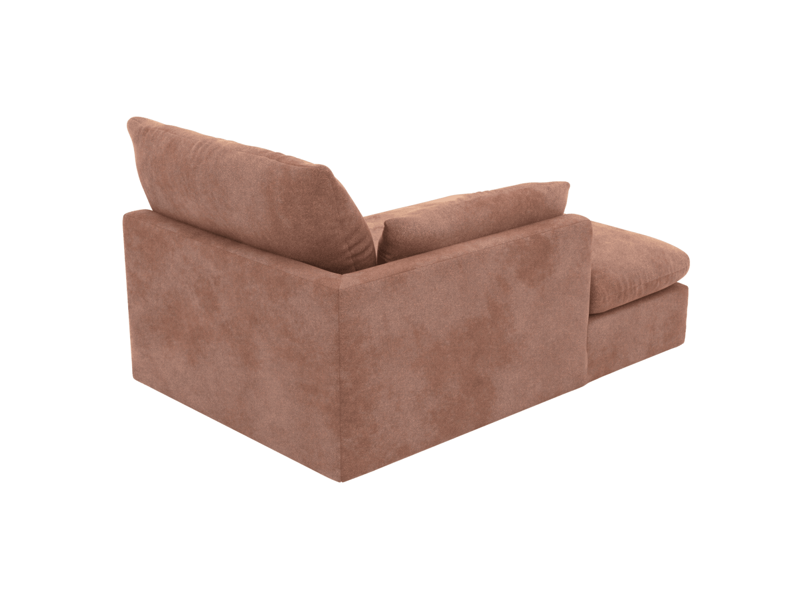 Willow Muse Dusk Chaise Left Arm Facing Sofa Module color Muse Dusk