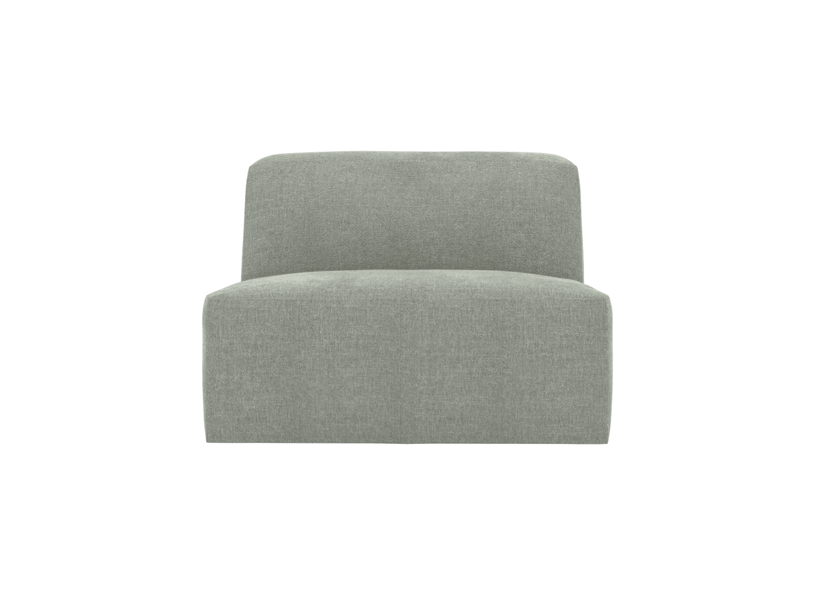 Copenhagen Avon Sage Armless Chair Sofa Module color Avon Sage