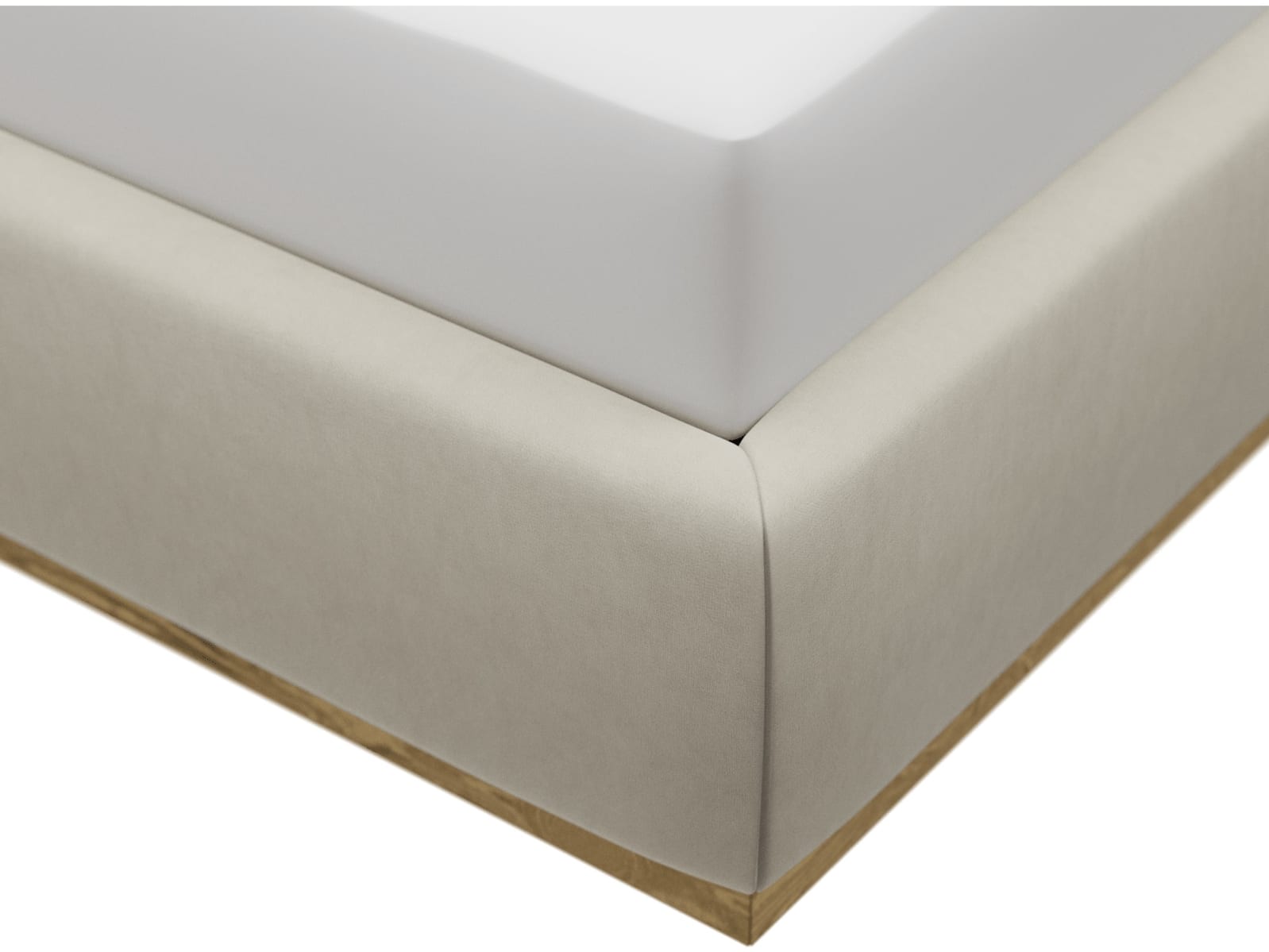 Haven Gas Lift Bed Muse Flax color Muse Flax