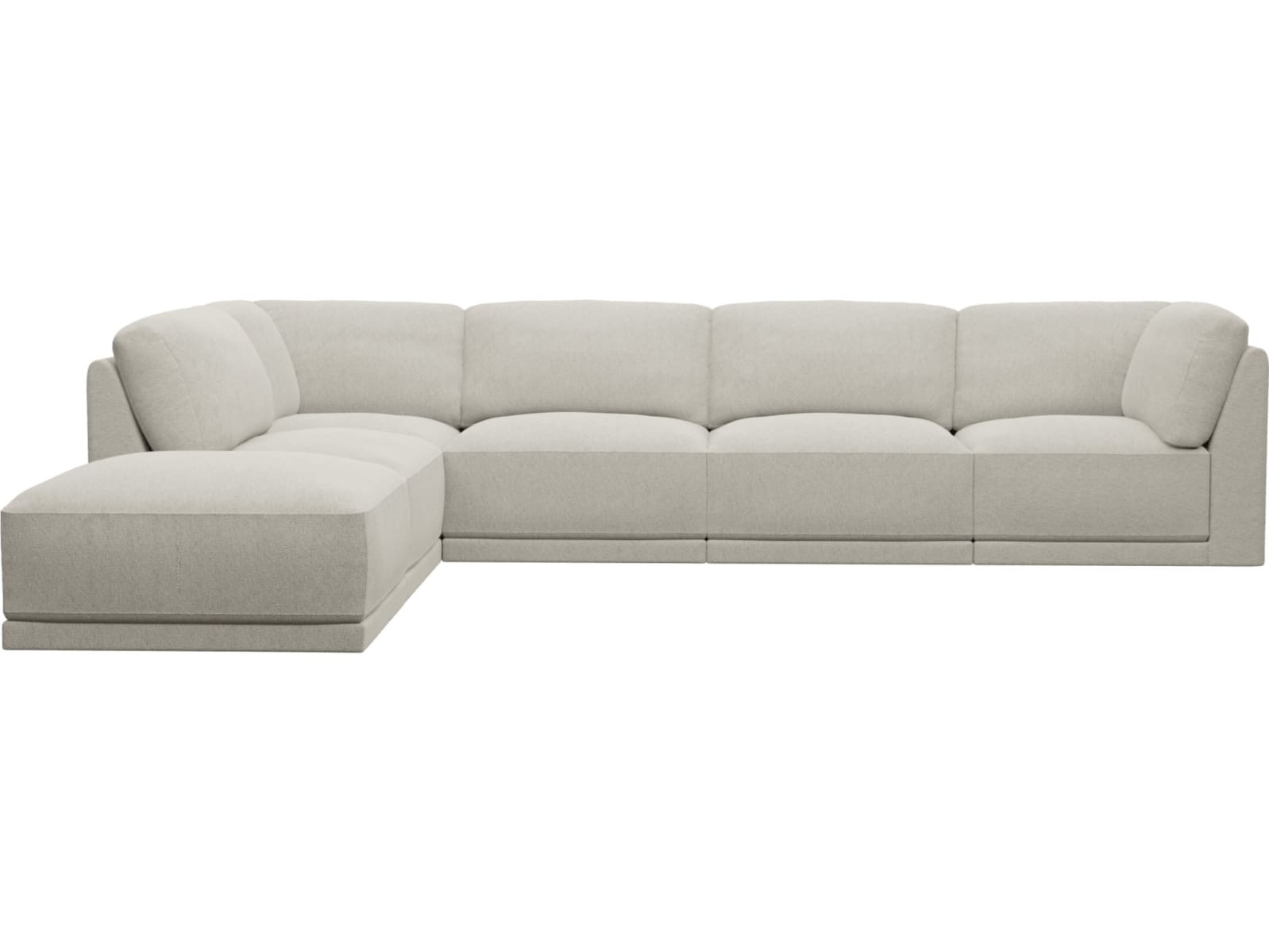 Emily Modular Sofa Noa Desert - 6 Piece color Noa Desert