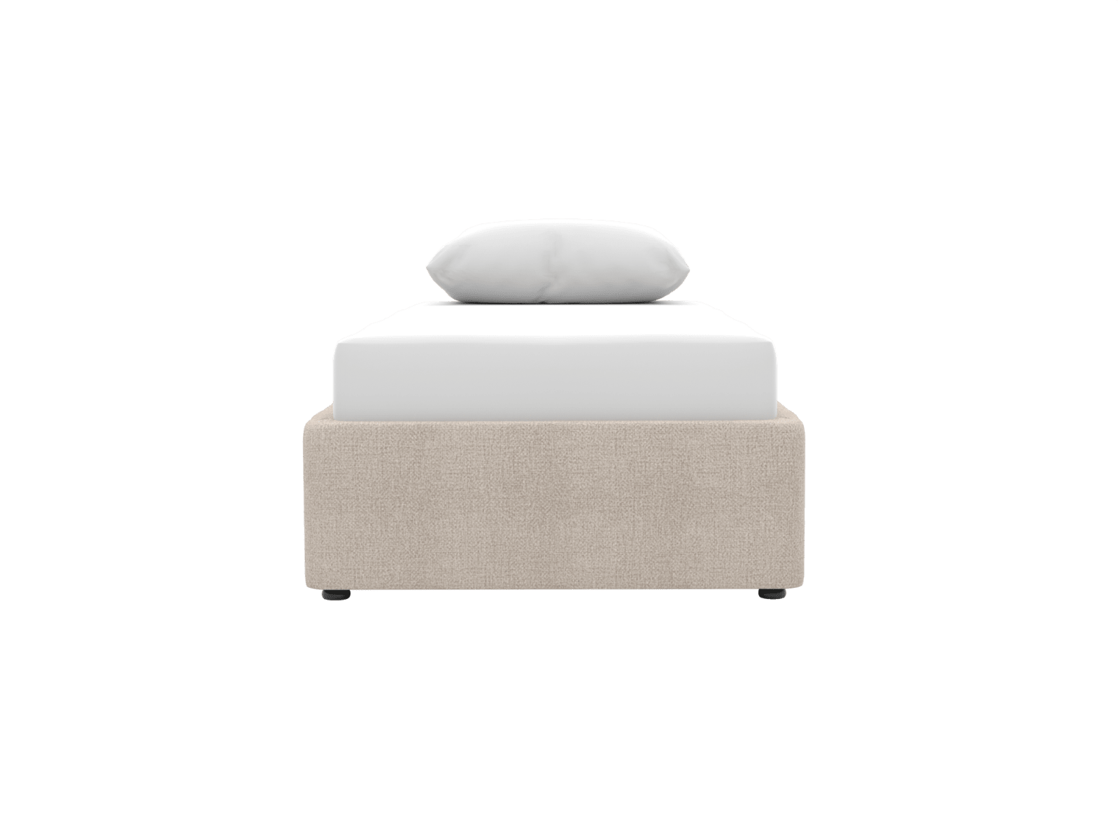 Zenith Kids 1 Storage Drawer Bed Base Noa Desert color Noa Desert