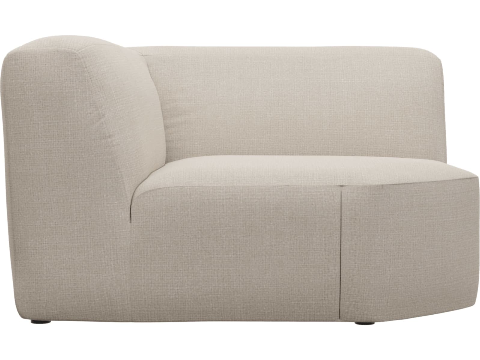 Copenhagen Santa Fe Sand Wedge Corner Chair Sofa Module color Santa Fe Sand