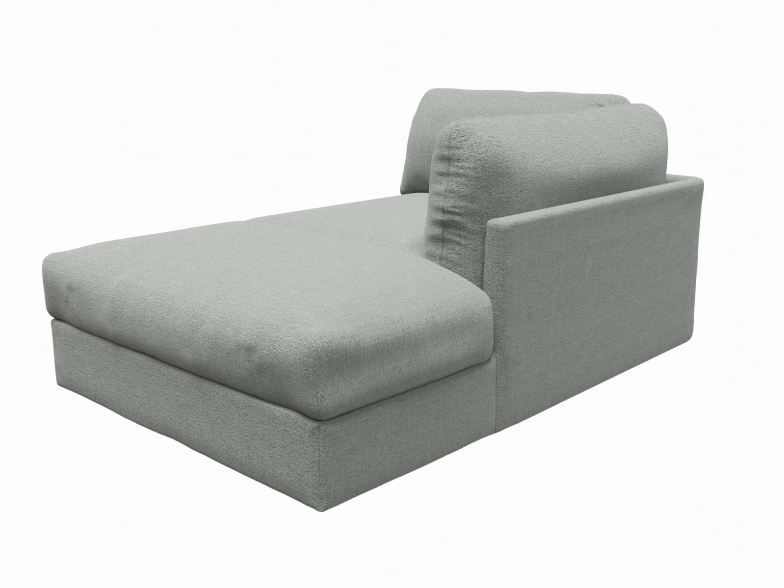 Finley Tribute Storm Right Arm Facing Chaise Module color Tribute Storm