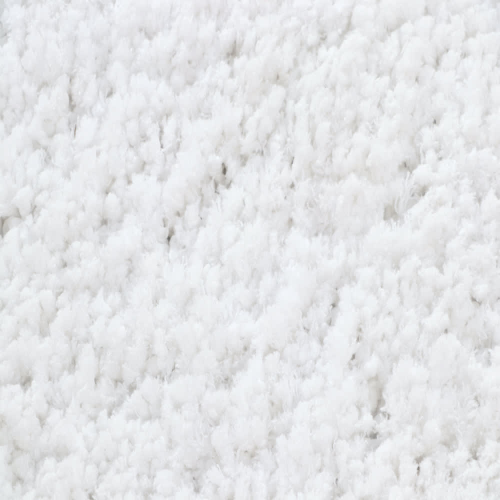 Vale Shag Rug - White color White