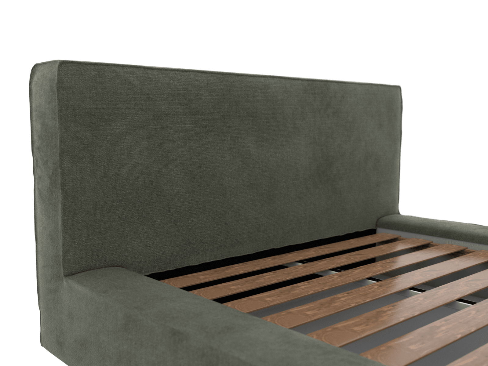 Riley Bed Frame Tribute Dark Jade color Tribute Dark Jade