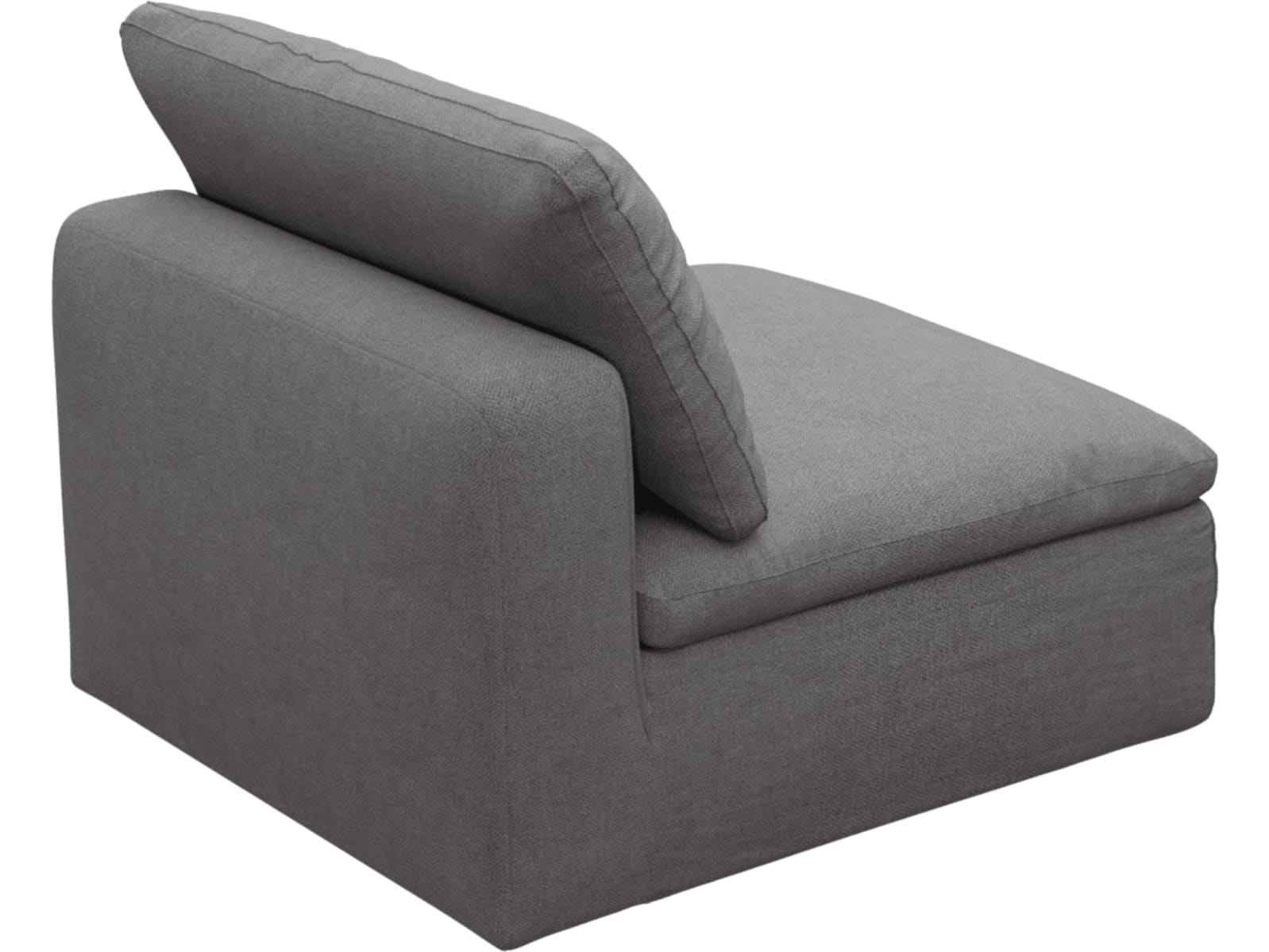 Cloud Deep Armless Module California Slate color California Slate