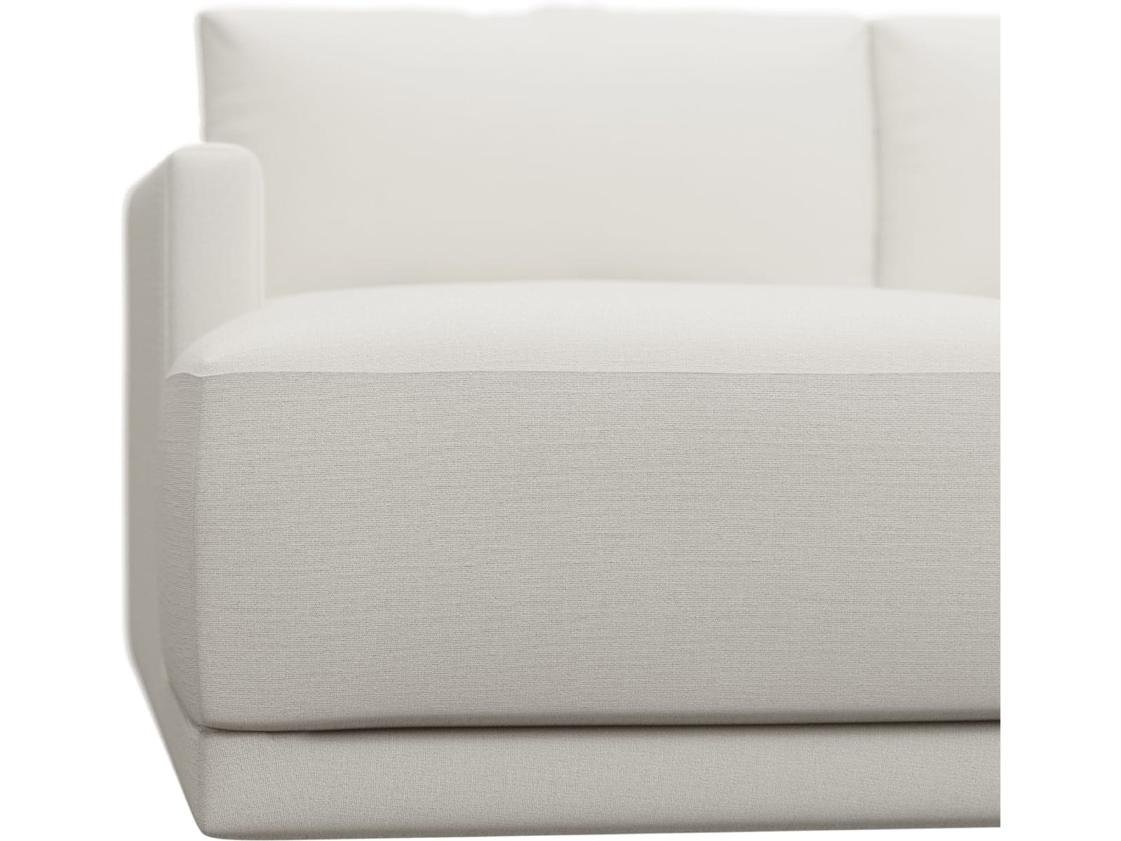 Haven Apt Tribute Ice Chaise Sofa color Tribute Ice