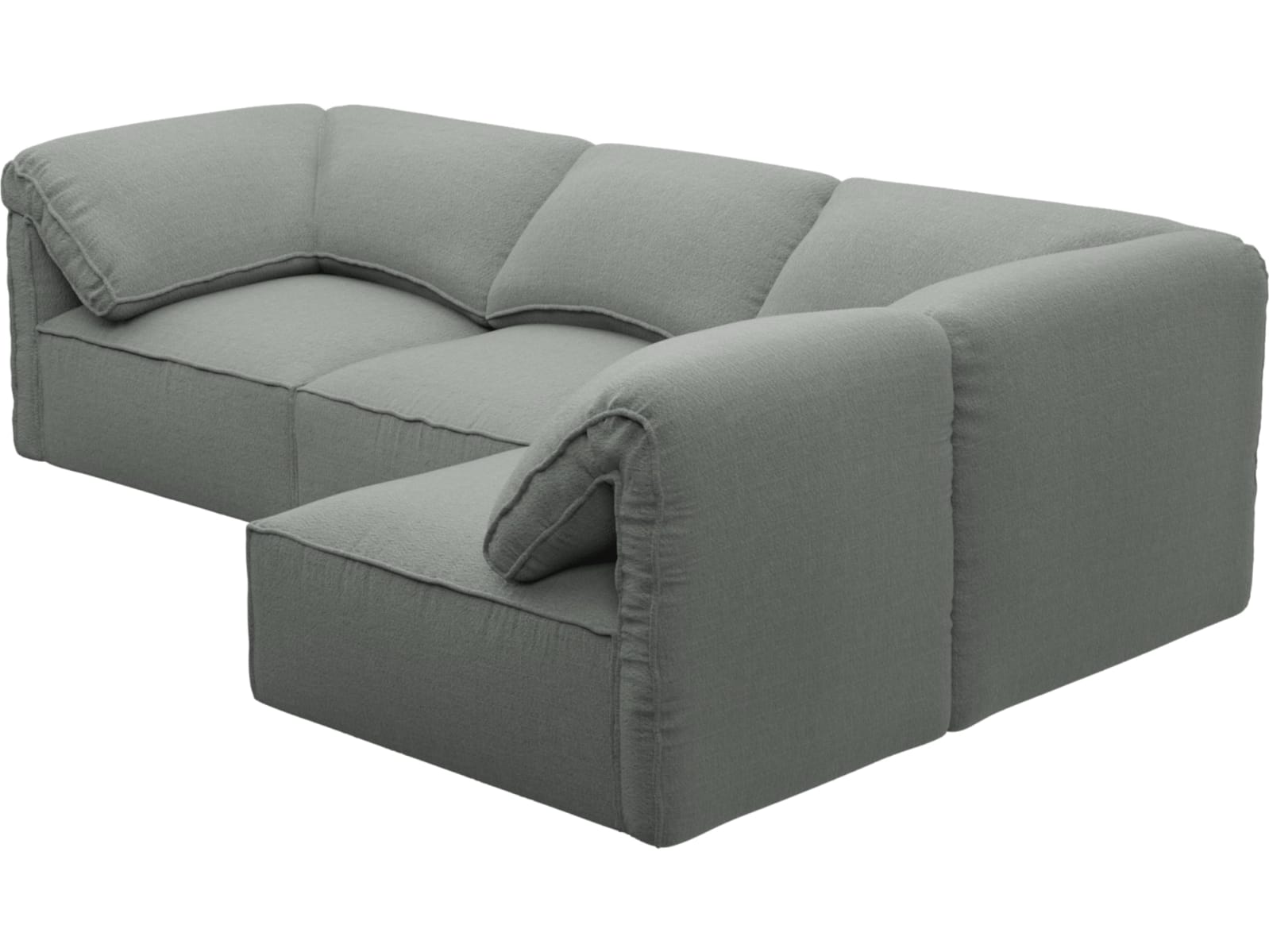 Kai Tribute Storm Modular Sofa - 4 Seater color Tribute Storm