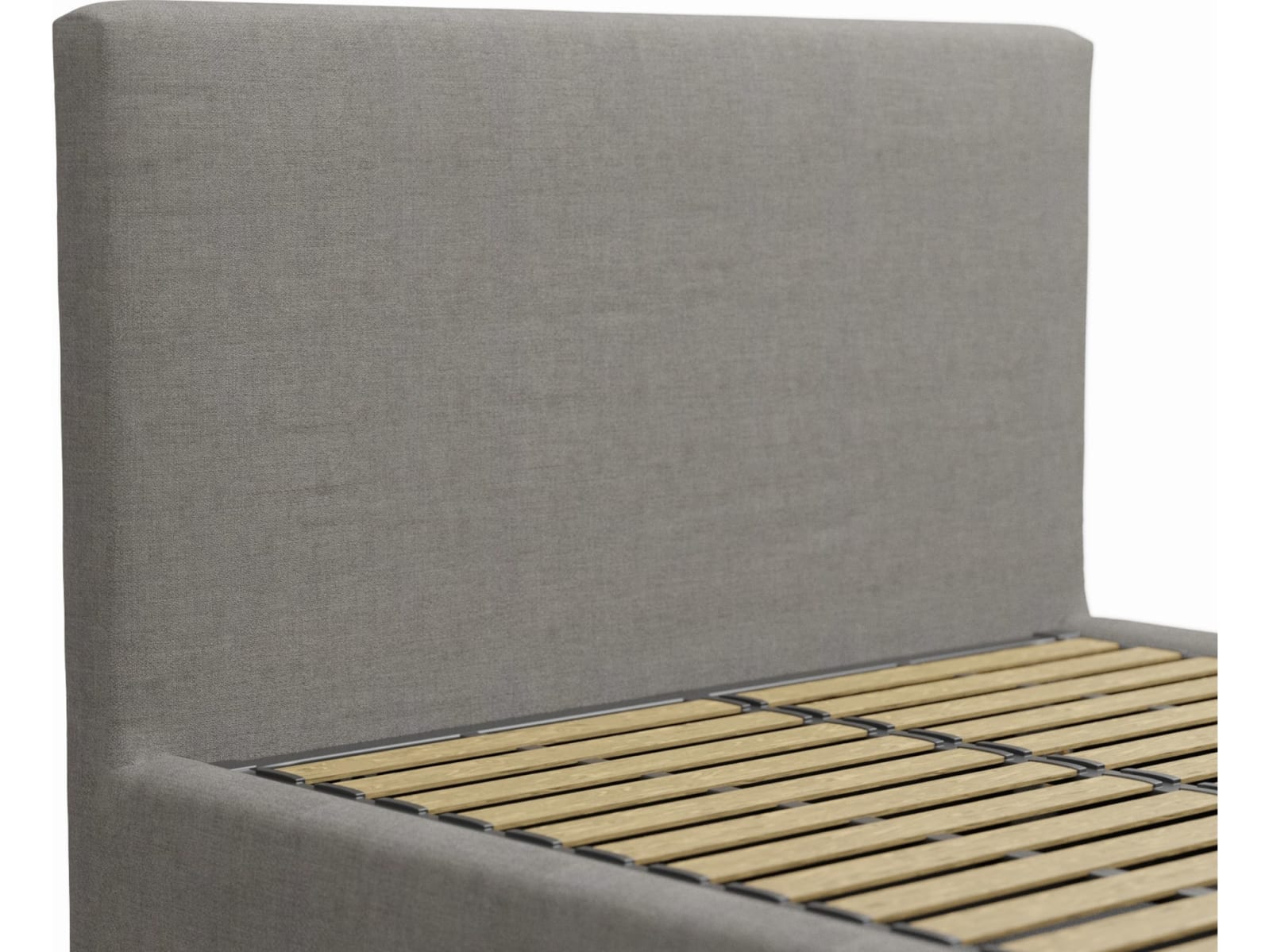 Willow Gas Lift Bed Isla Soft Grey color Isla Soft Grey