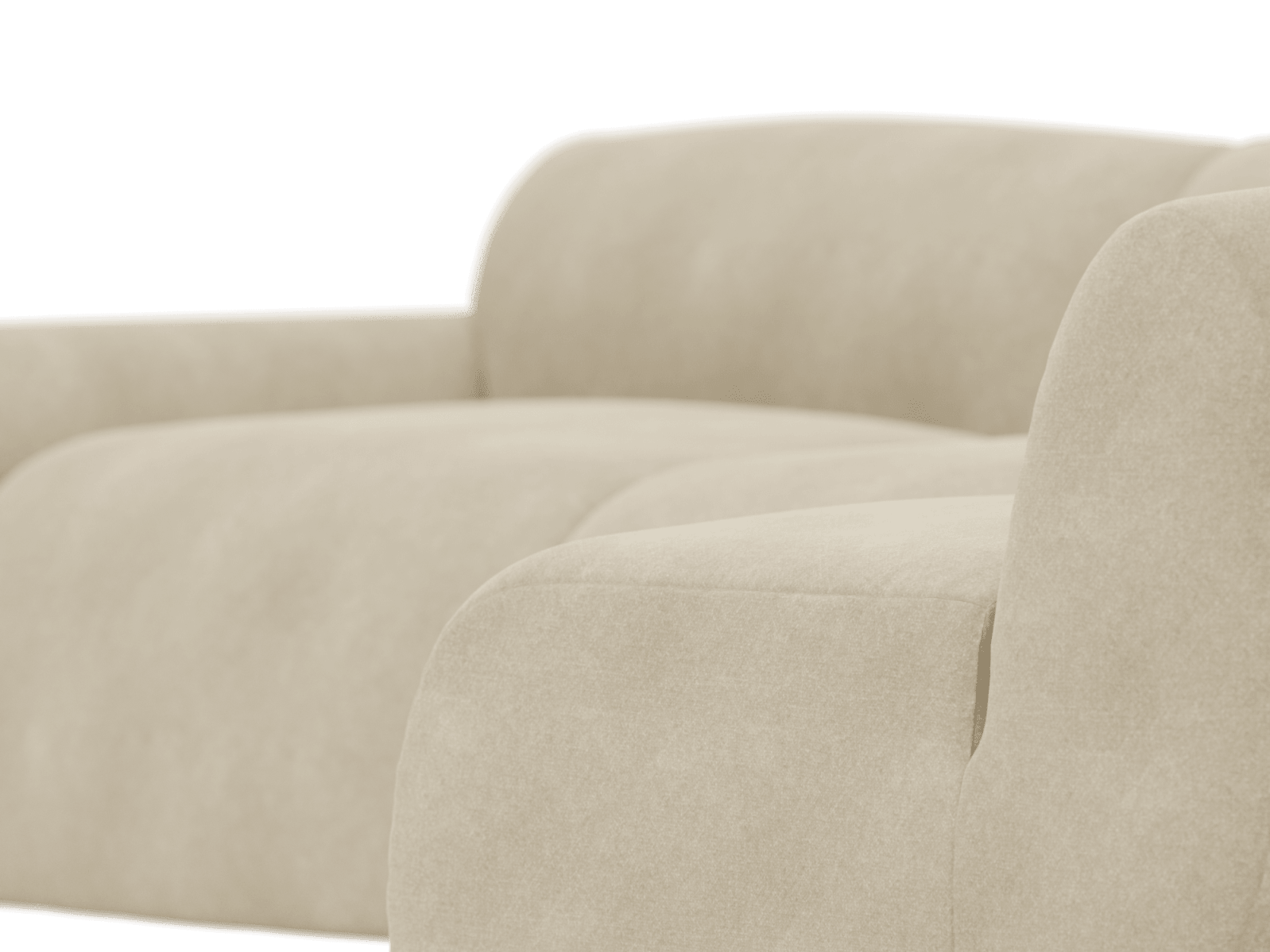 Malmo Avon Taupe Sofa - 4 Seater RAF Terminal color Avon Taupe