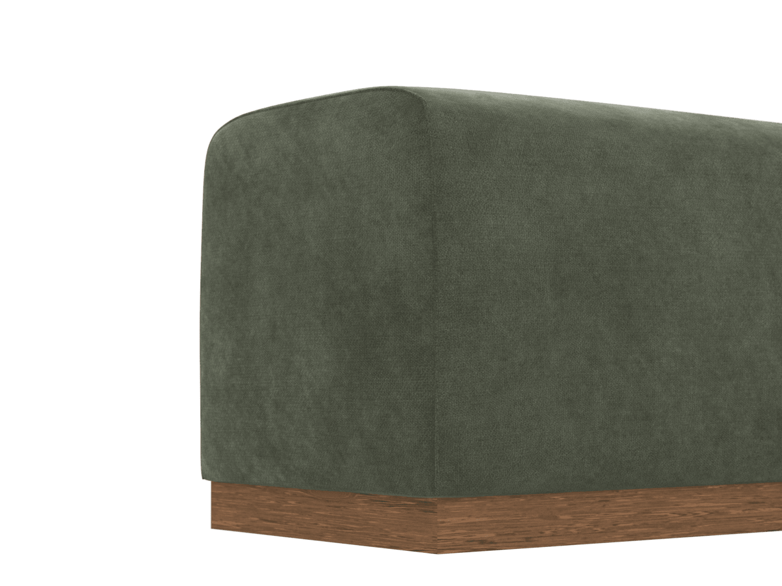 Havana Bed End Muse Forest color Muse Forest