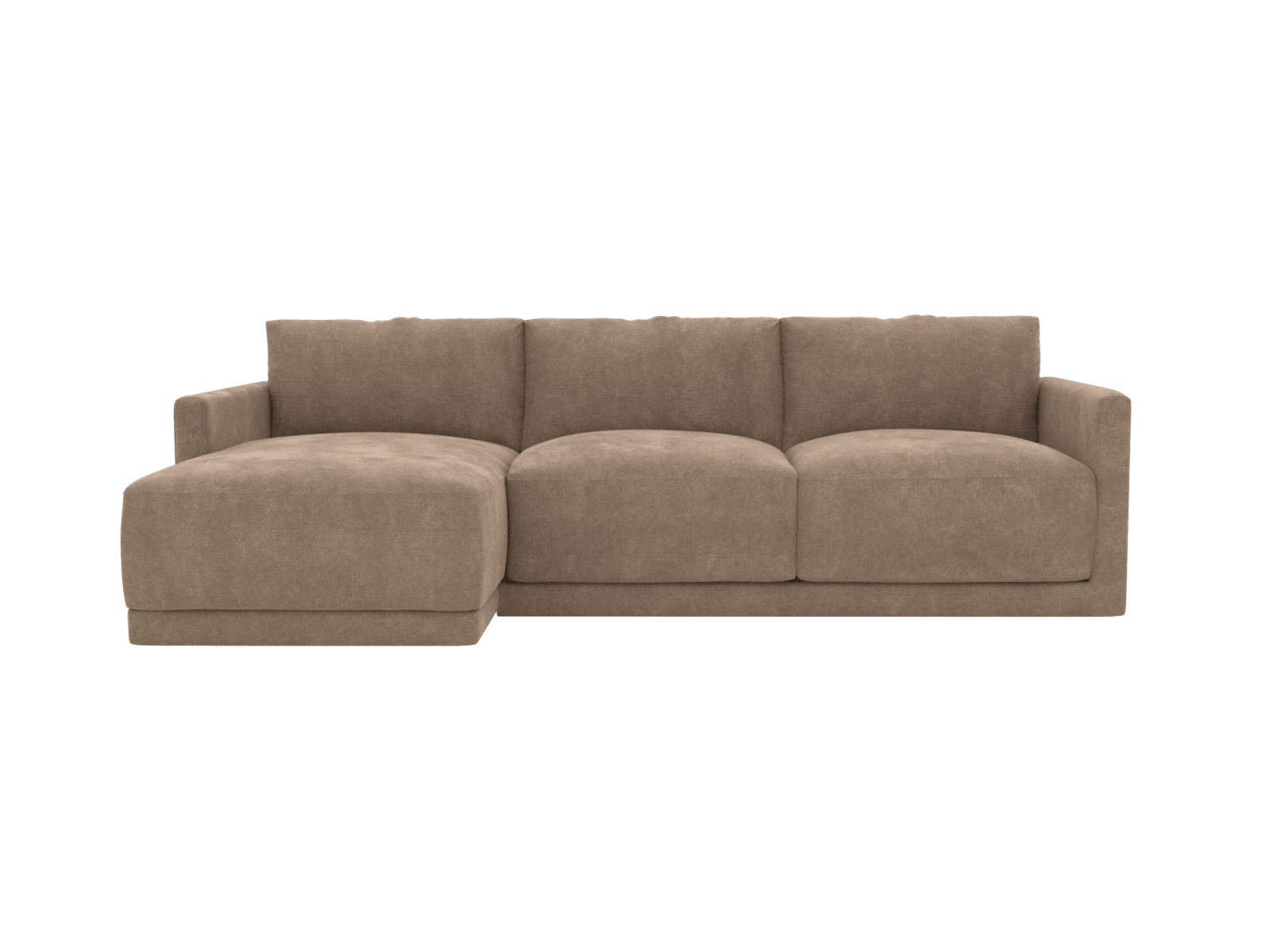 Haven Tribute Walnut 3 Seater Chaise Sofa color Tribute Walnut