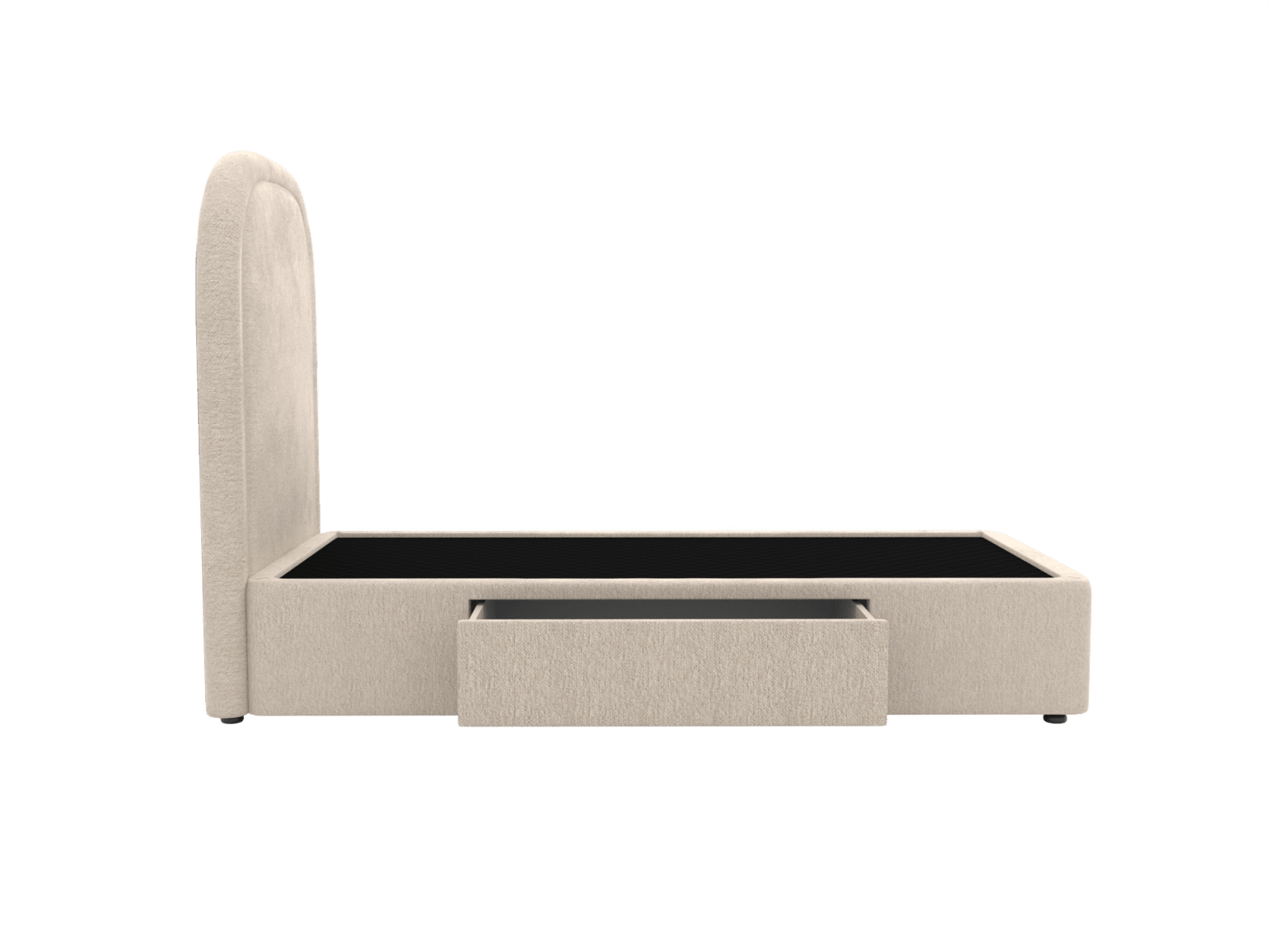 Libby Zenith Storage Drawer Kids Bed Avon Taupe color Avon Taupe