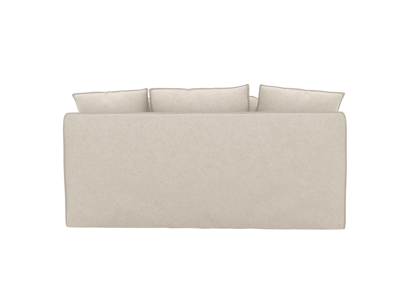 Como Muse Flax Sofa -  2.5 Seater color Muse Flax