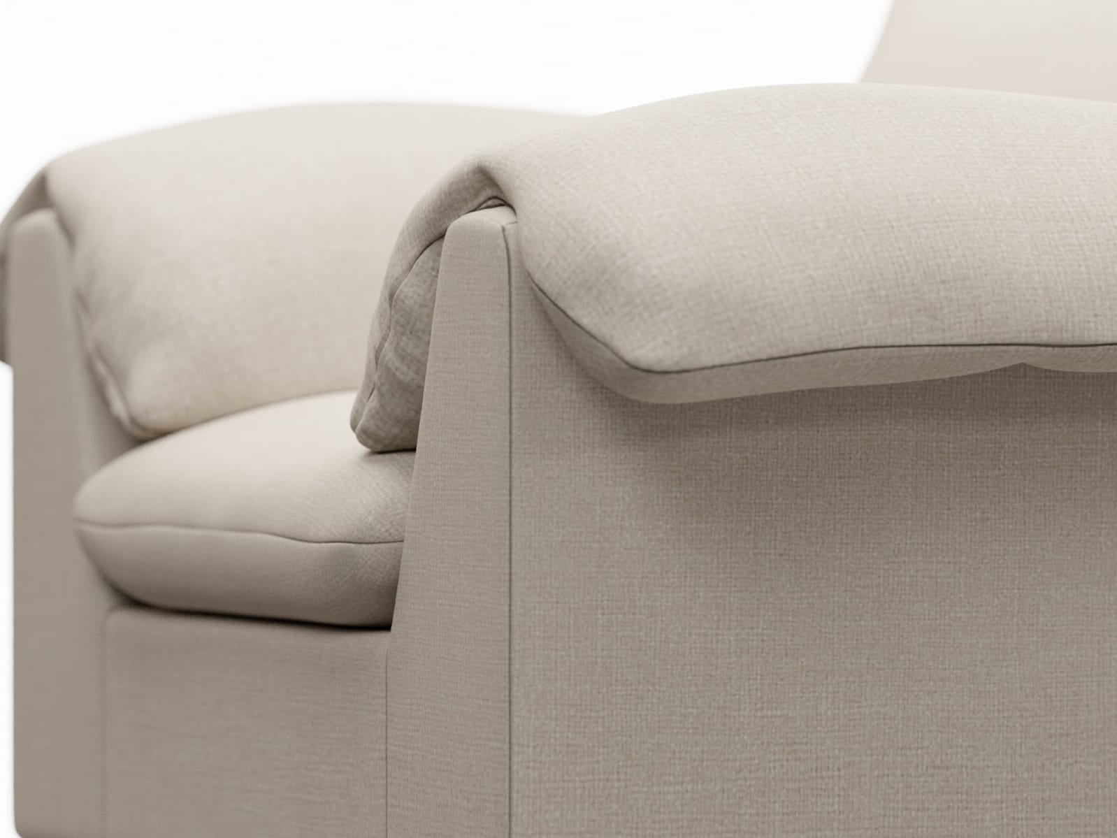 Ludlow Santa Fe Sand Armchair color Santa Fe Sand