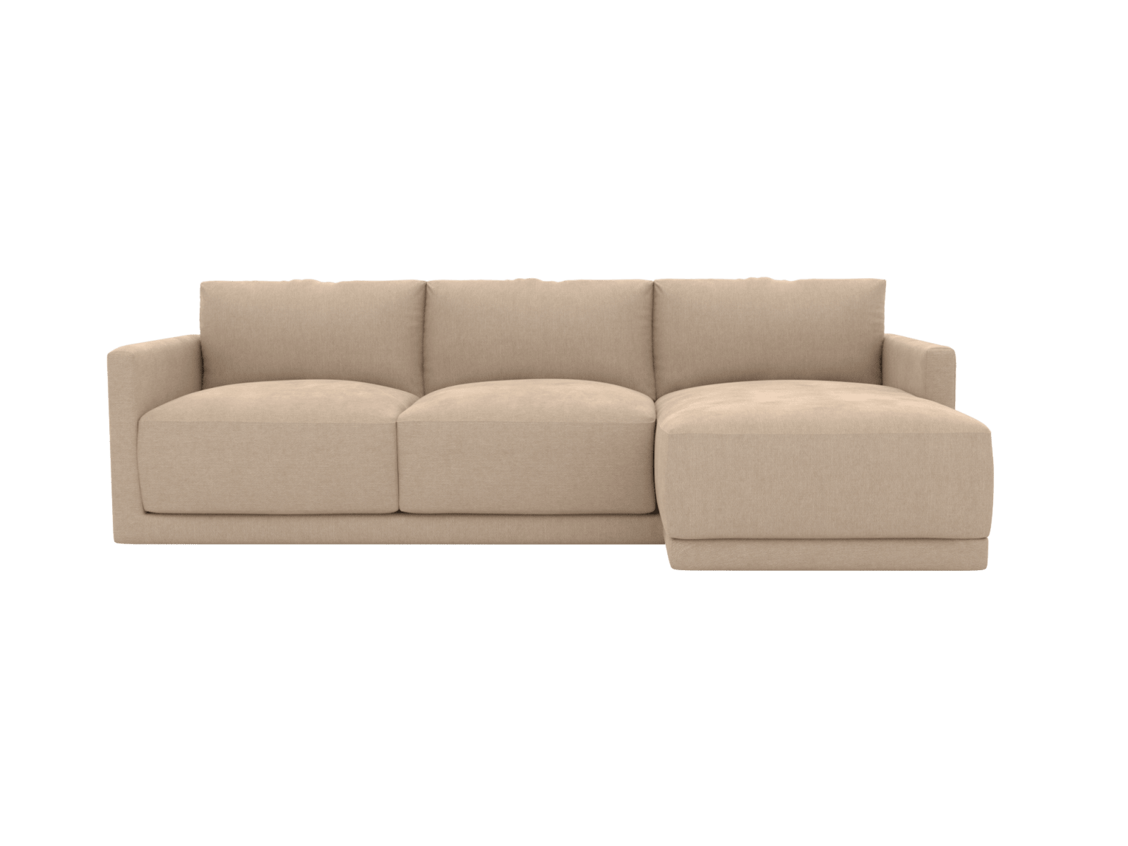 Haven Muse Driftwood 3 Seater Chaise Sofa color Muse Driftwood