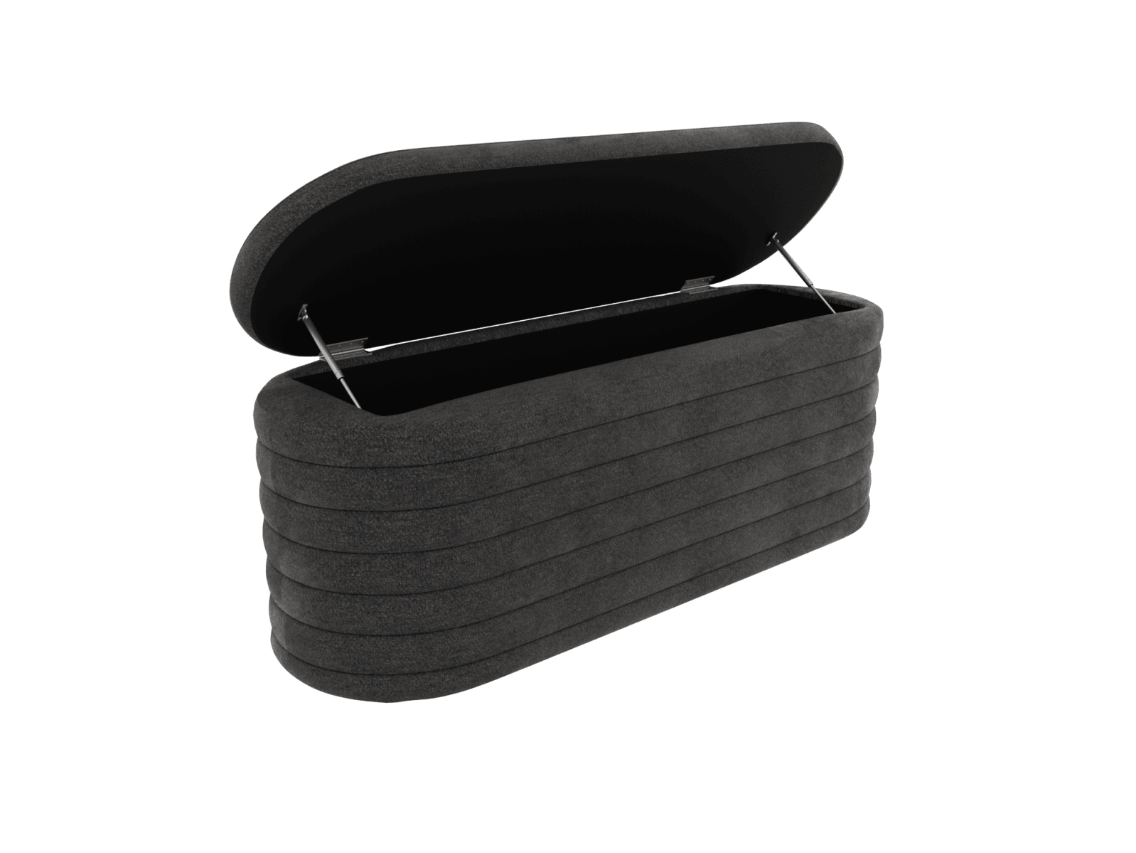 Topia Blanket Box California Charcoal color California Charcoal