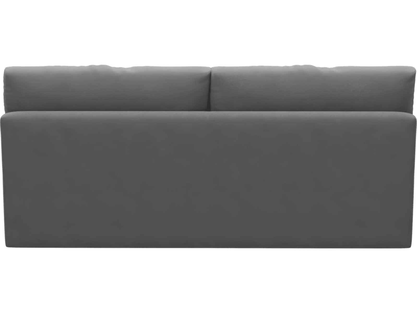 Haven Maya Flint 2 Seater Armless Sofa Module color Maya Flint
