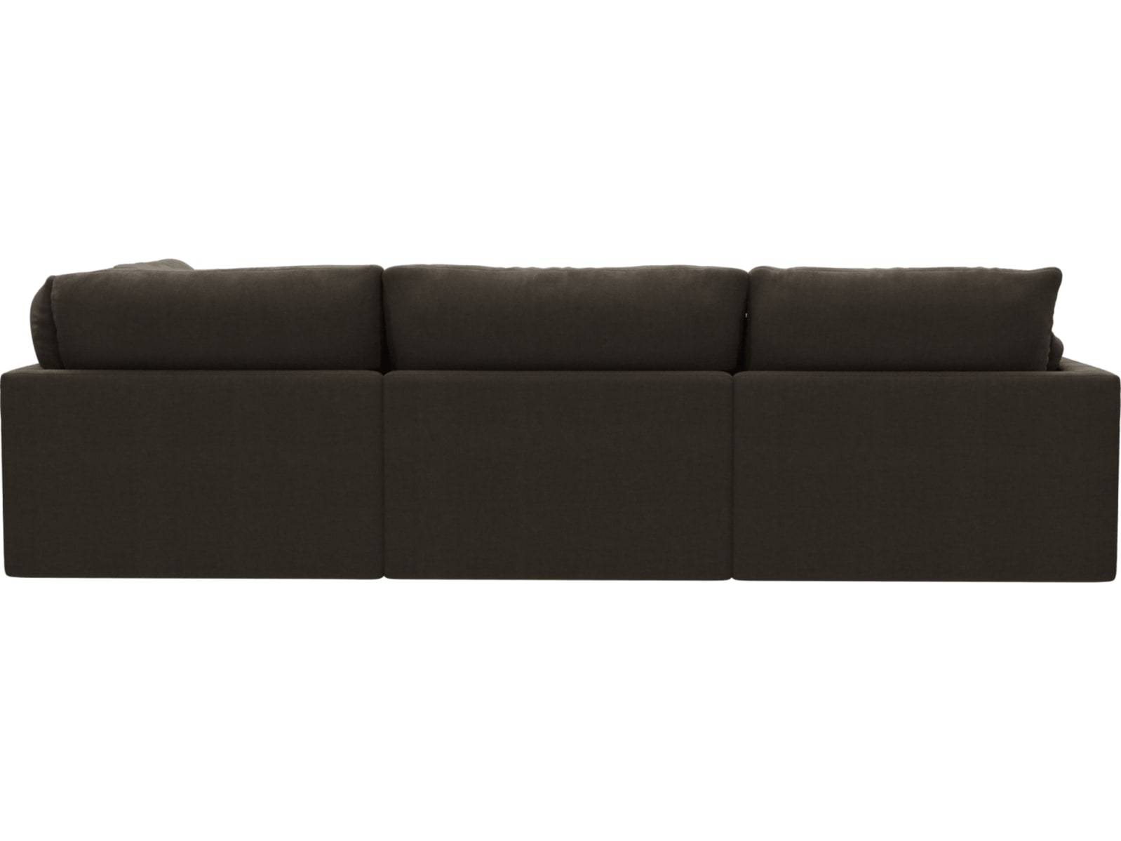 Willow Muse Mink Corner Sofa - 4 Seater RAF Terminal color Muse Mink