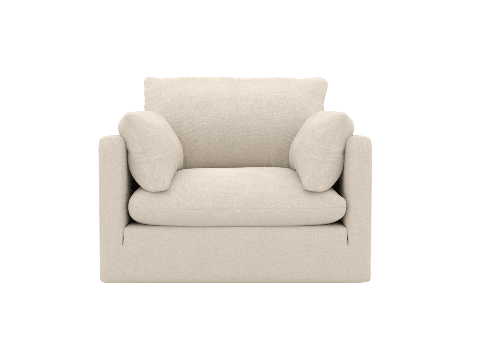 Willow Tribute Shell Armchair color Tribute Shell
