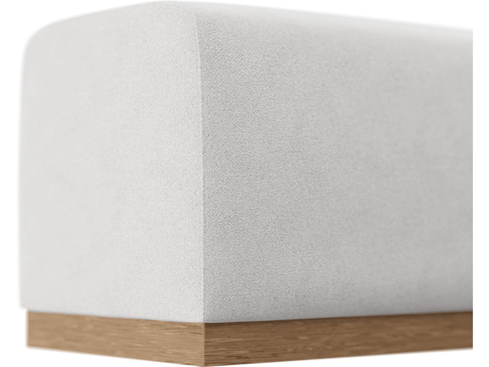 Havana Bed End Noa Fog color Noa Fog