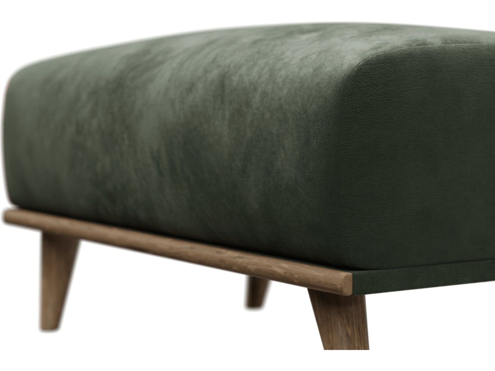 Dane Muse Forest Ottoman color Muse Forest