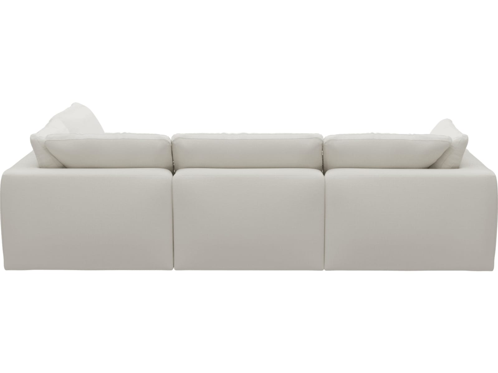 Cloud Deep Tribute Ice Modular Sofa - 4 Piece color Tribute Ice