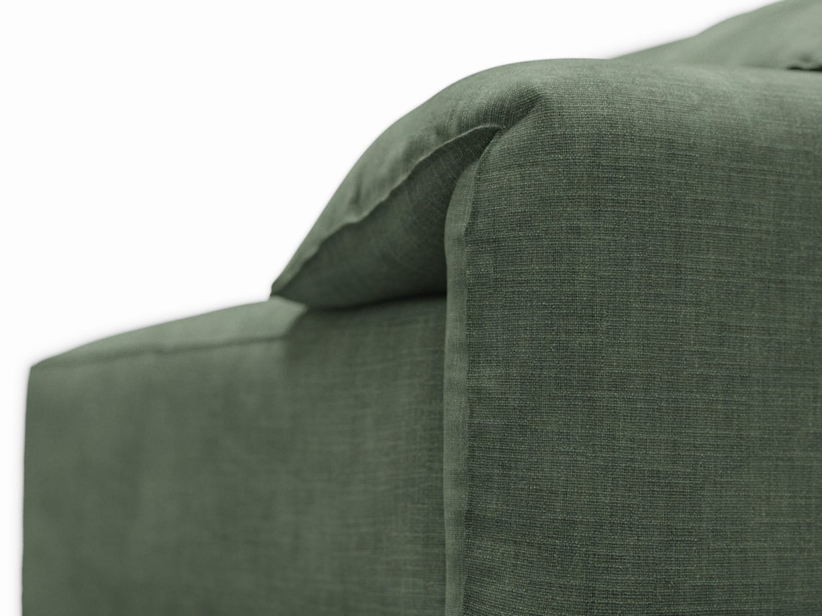 Clarence Tribute Dark Jade 2 Seat Right Arm Facing Sofa Module color Tribute Dark Jade