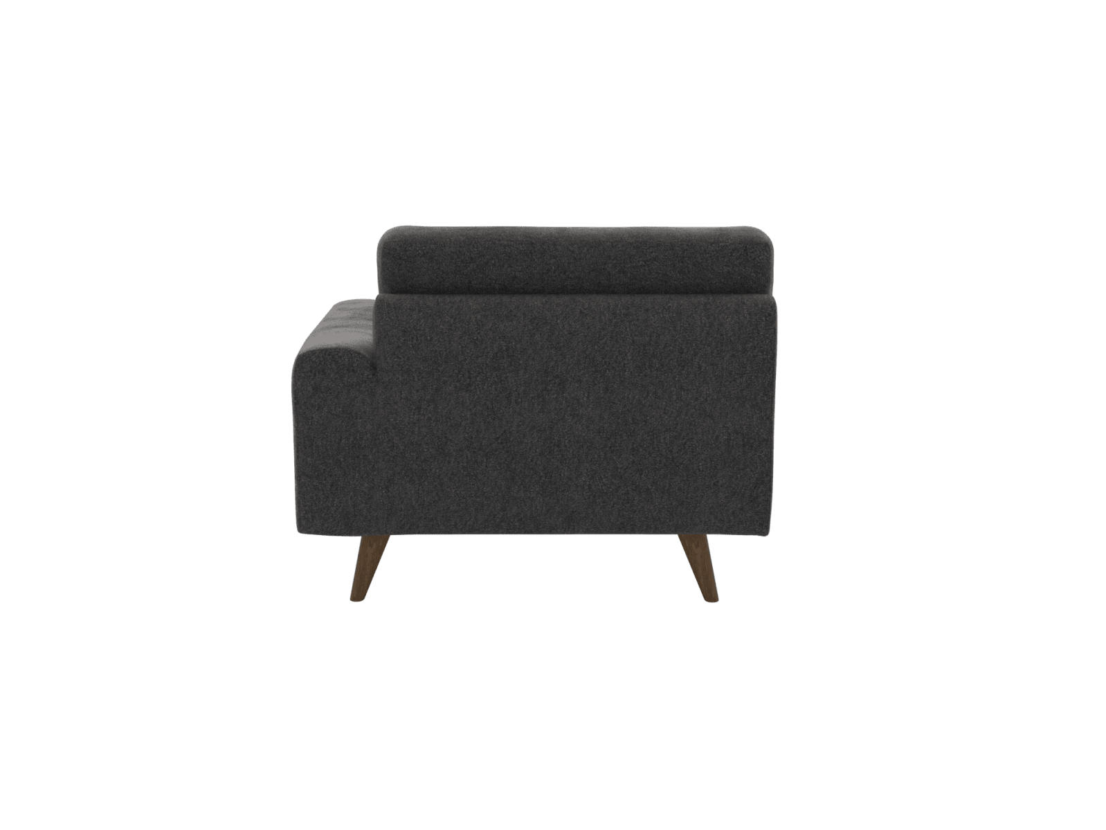 Dane California Charcoal Chaise Right Arm Facing Sofa Module color California Charcoal