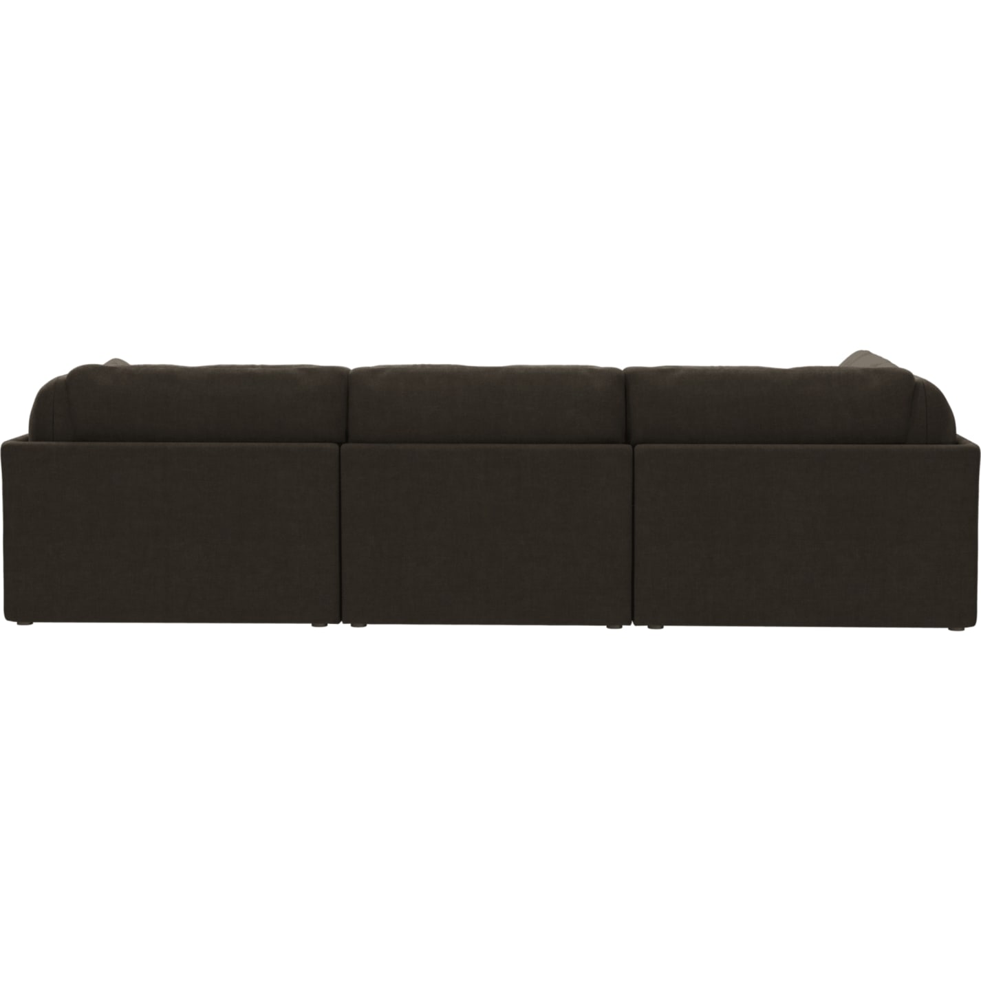 Finley Muse Mink Modular Sofa - 5 Seater LAF Terminal color Muse Mink