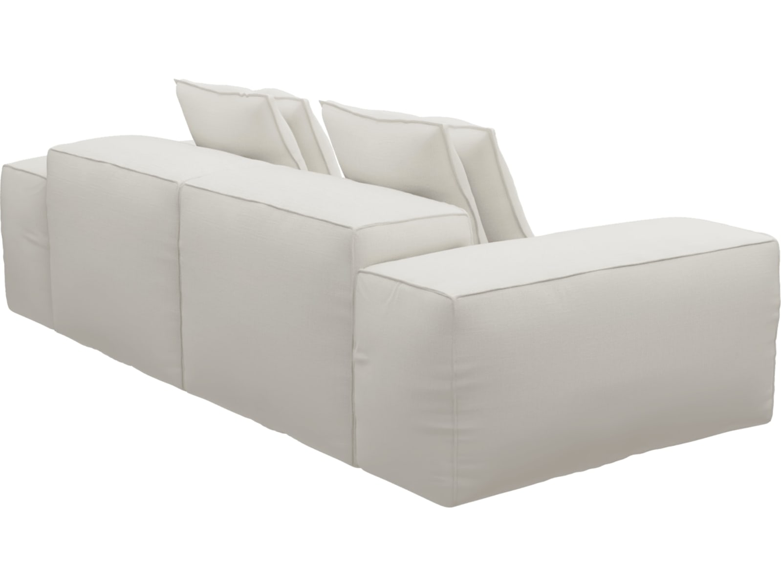 Riley Tribute Ice Modular Sofa - 2 Seater color Tribute Ice