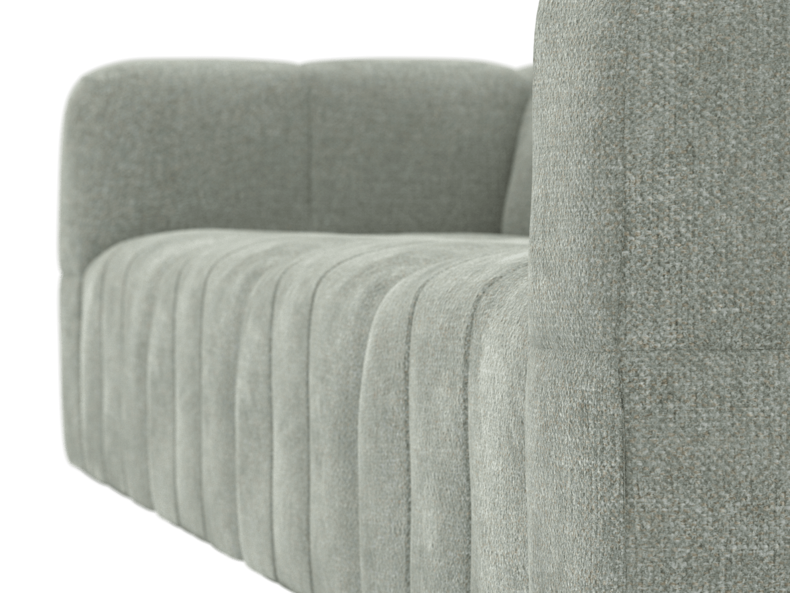 Lucello Avon Sage Modular Sofa - 4 Piece color Avon Sage