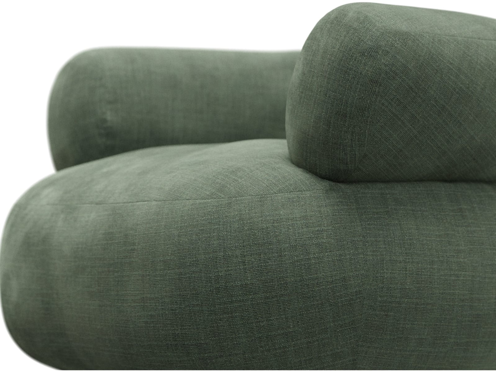 Colette Tribute Dark Jade Swivel Armchair color Tribute Dark Jade