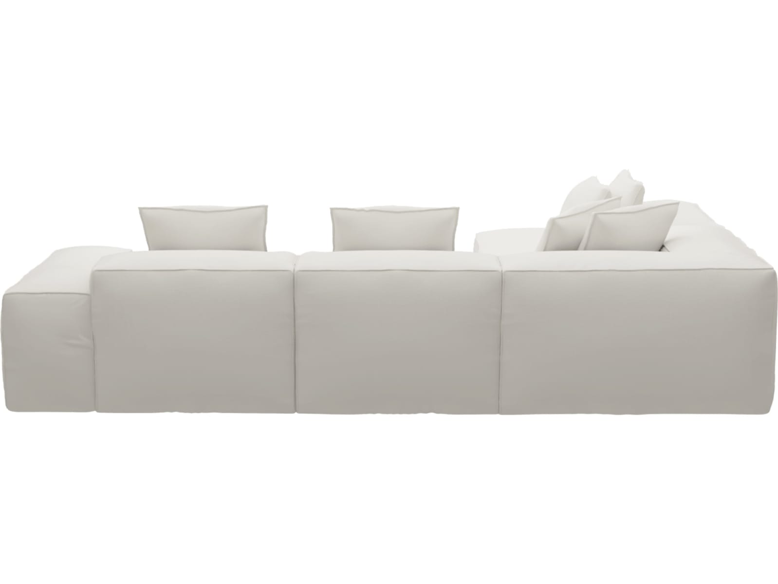 Riley Tribute Ice Modular Sofa - Arm, 2x Armless, Corner, Left Terminal color Tribute Ice