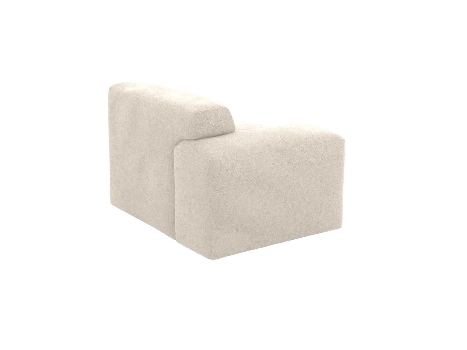 Copenhagen Avon Mineral Left Arm Facing Sofa Module color Avon Mineral