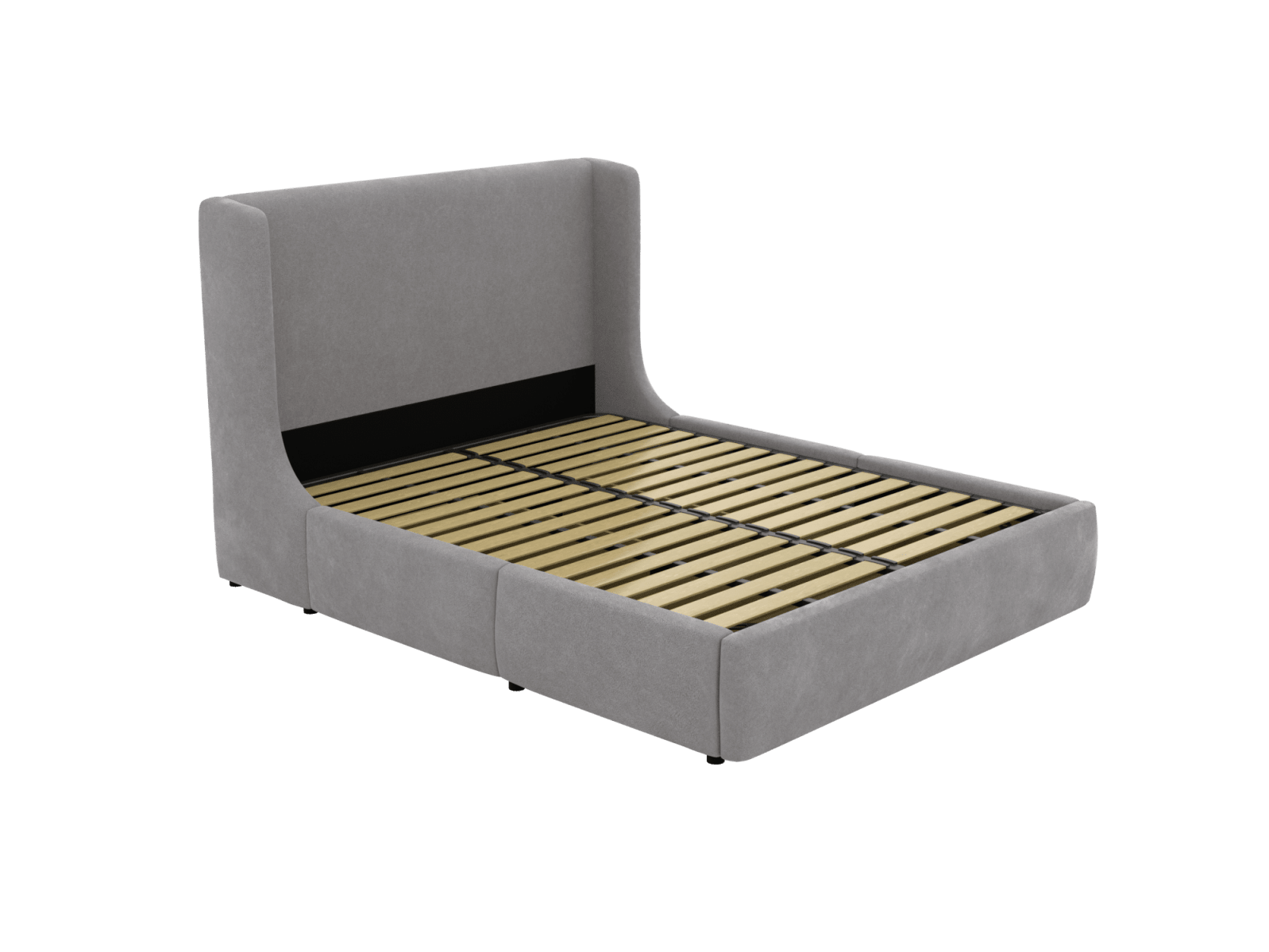 Lucy Drawer Bed View Steel color View Steel
